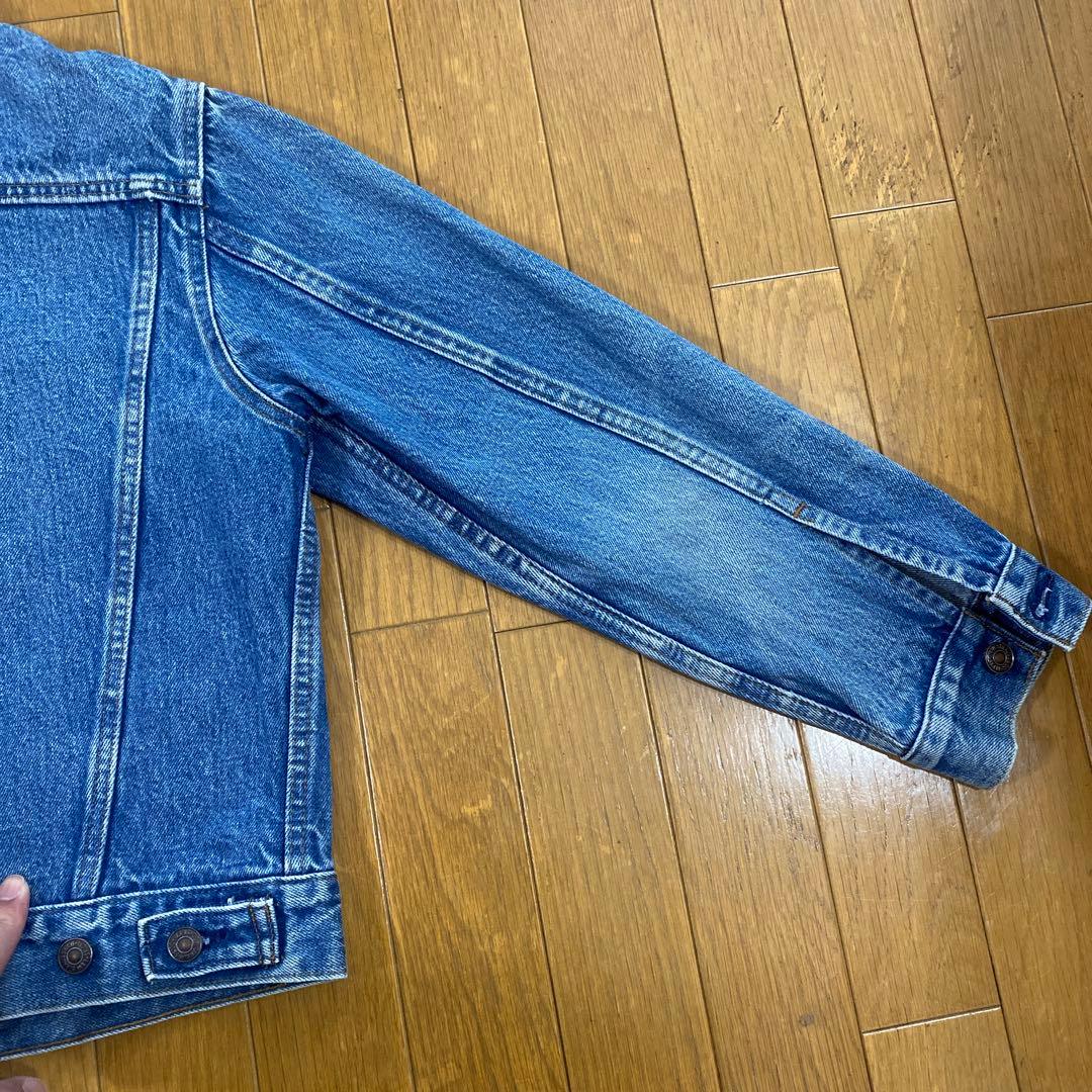 【希少】80s リーバイス 78709-0214 デニムジャケット USA製 Ｌ