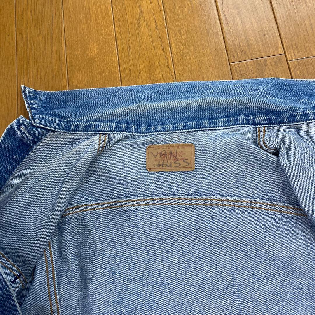 【希少】80s リーバイス 78709-0214 デニムジャケット USA製 Ｌ