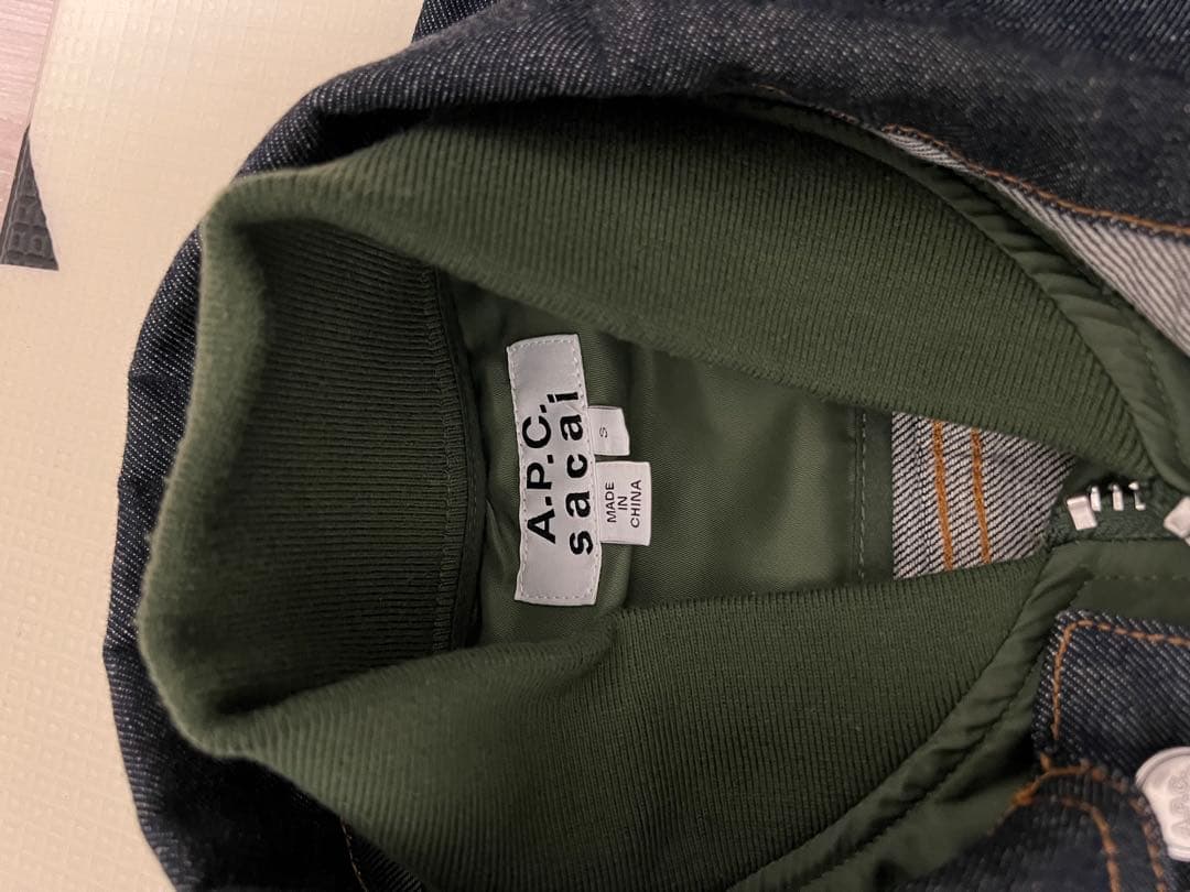 や*ー様 美品sacai×a.p.c2021ssデニムセットアップ