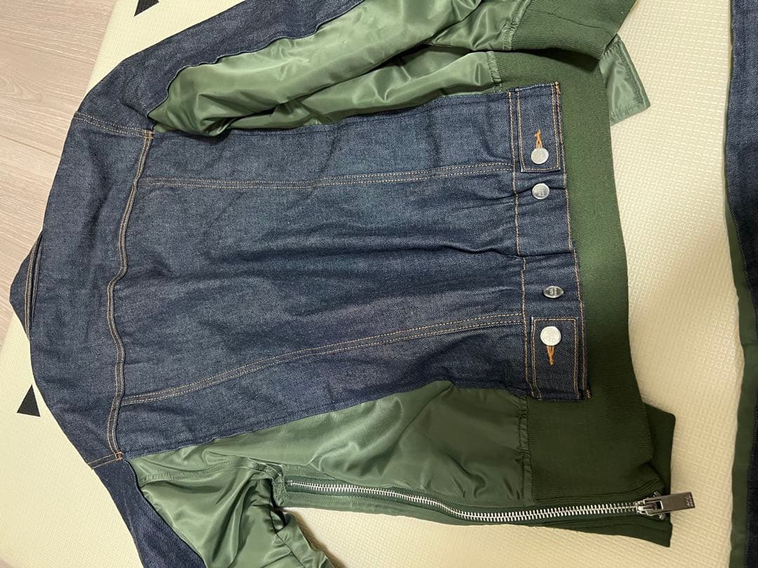 や*ー様 美品sacai×a.p.c2021ssデニムセットアップ
