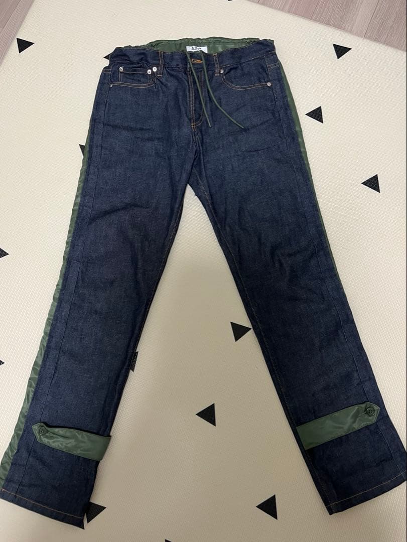 や*ー様 美品sacai×a.p.c2021ssデニムセットアップ
