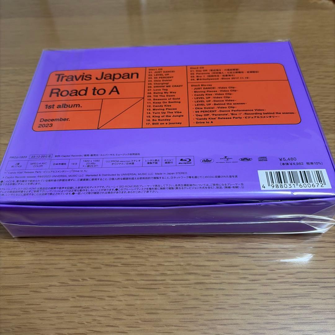Travis Japan Road to A FC限定盤2CD+Blu-ray