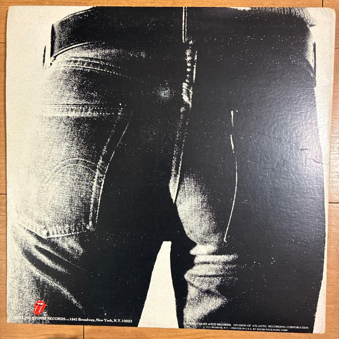 ローリングストーンズ 名盤 レコード スティッキーフィンガーズ USオリジナル盤