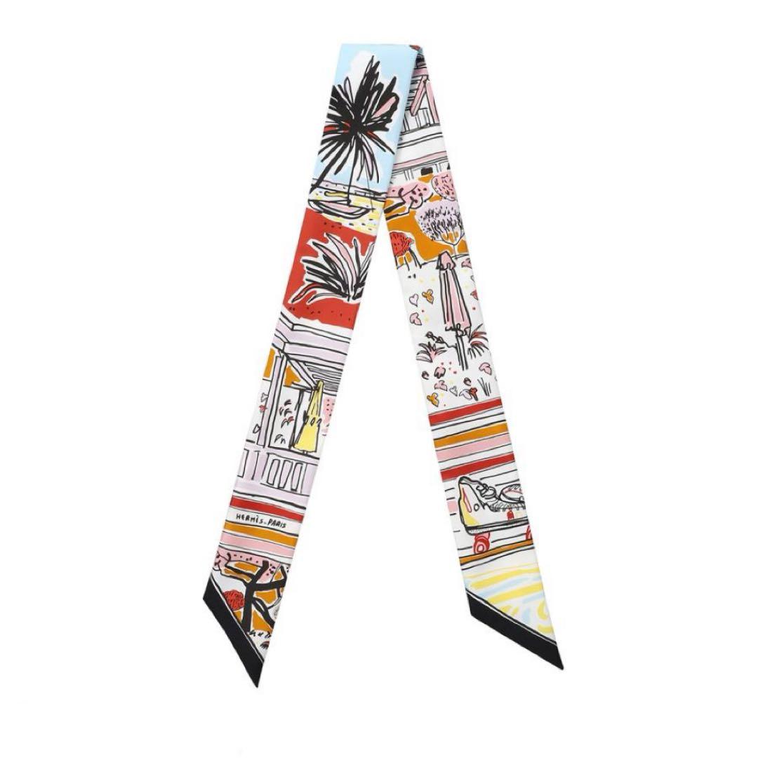 [新品] HERMESエルメス ツイリー RAYURES D'ETE