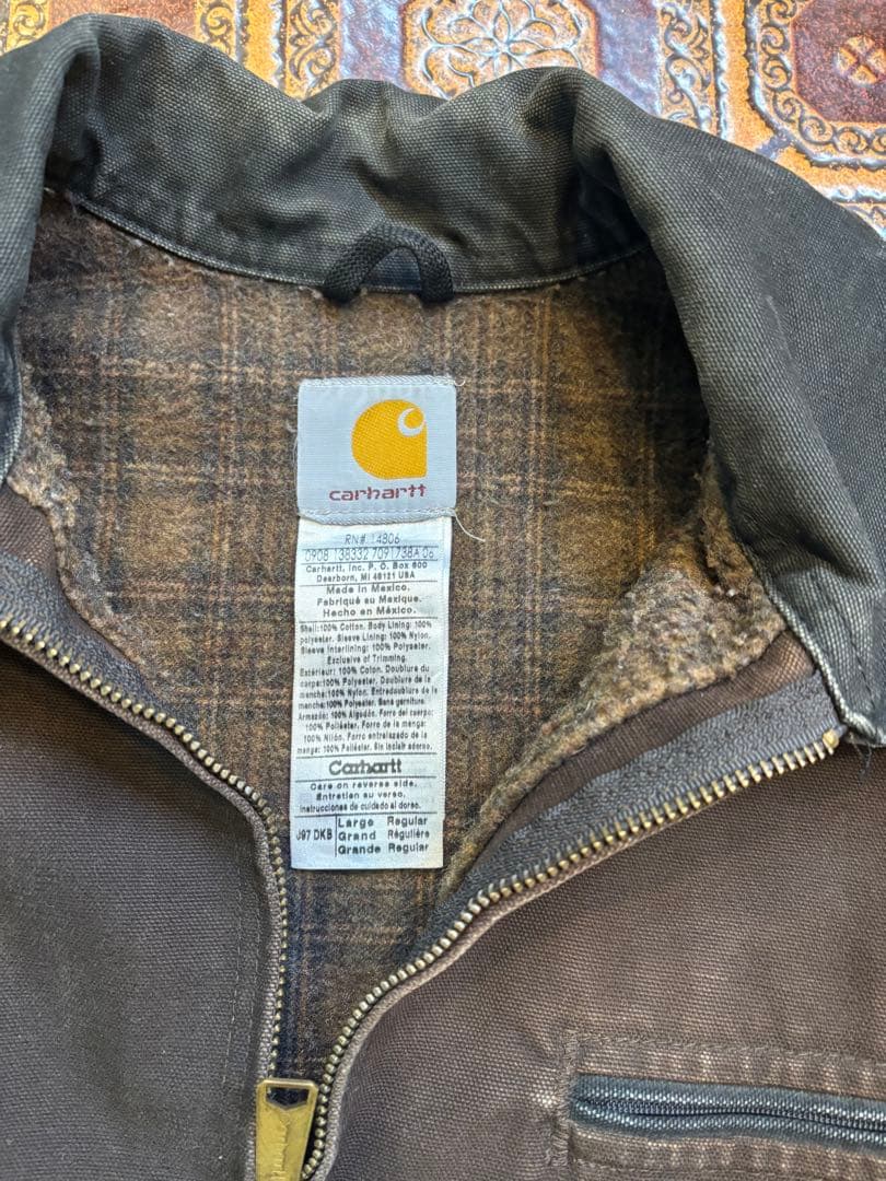 ジャケット・アウター Carhartt Detroit J97 DKB