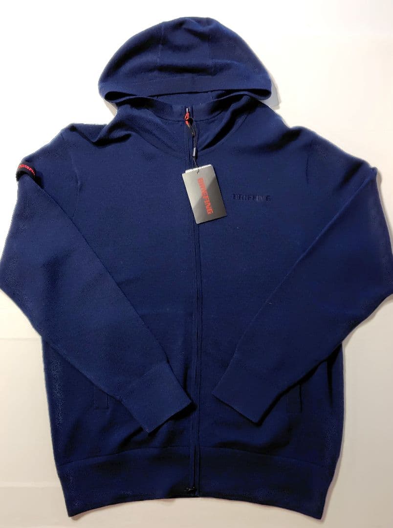 【新品】BRIEFING メリノウール ニットパーカー 40,700円
