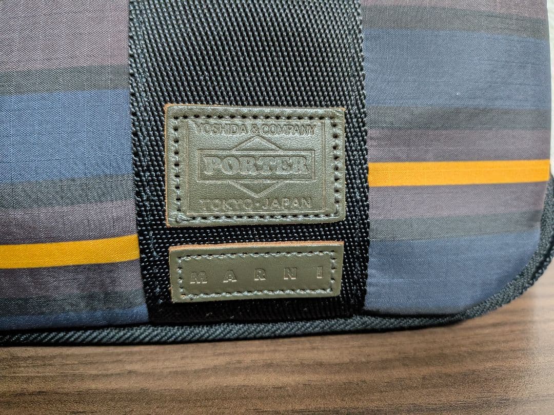 PORTER MARUNI トートバッグ ストライプ
