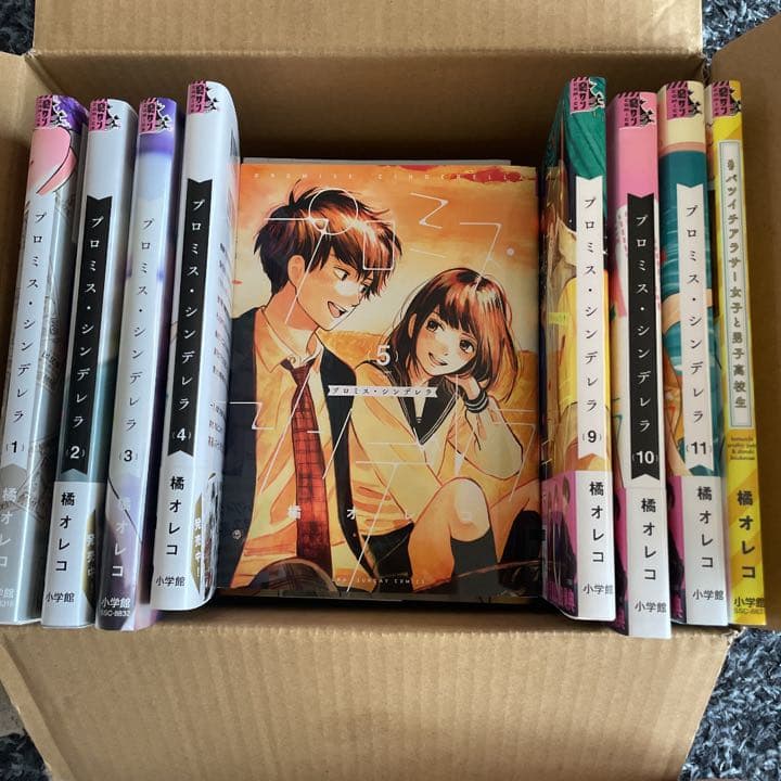 【即日発送可能、バラ売り不可】プロミスシンデレラ1~11&番外編