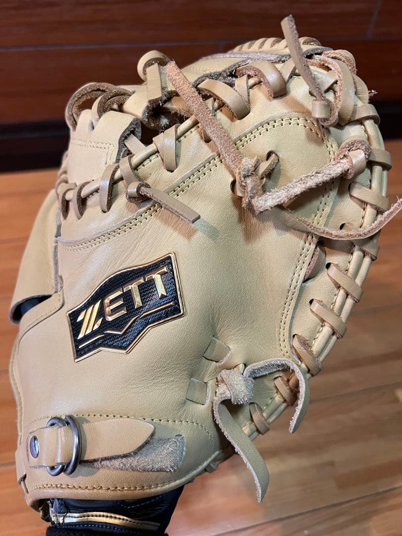 ZETT ソフトステア 一般軟式キャッチャーミット ベージュ