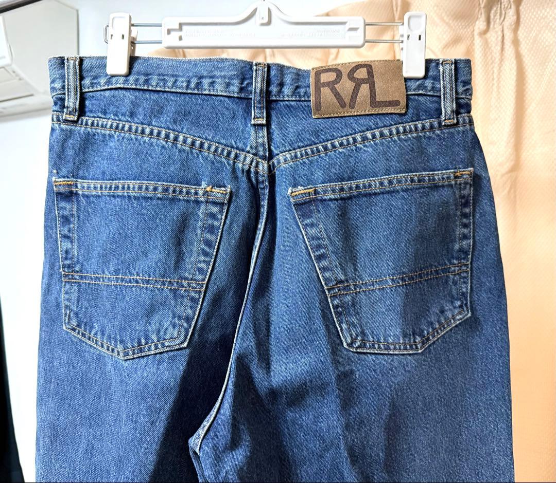 RRL ラルフローレン メンズ ストレートデニムパンツ 32インチ オールド