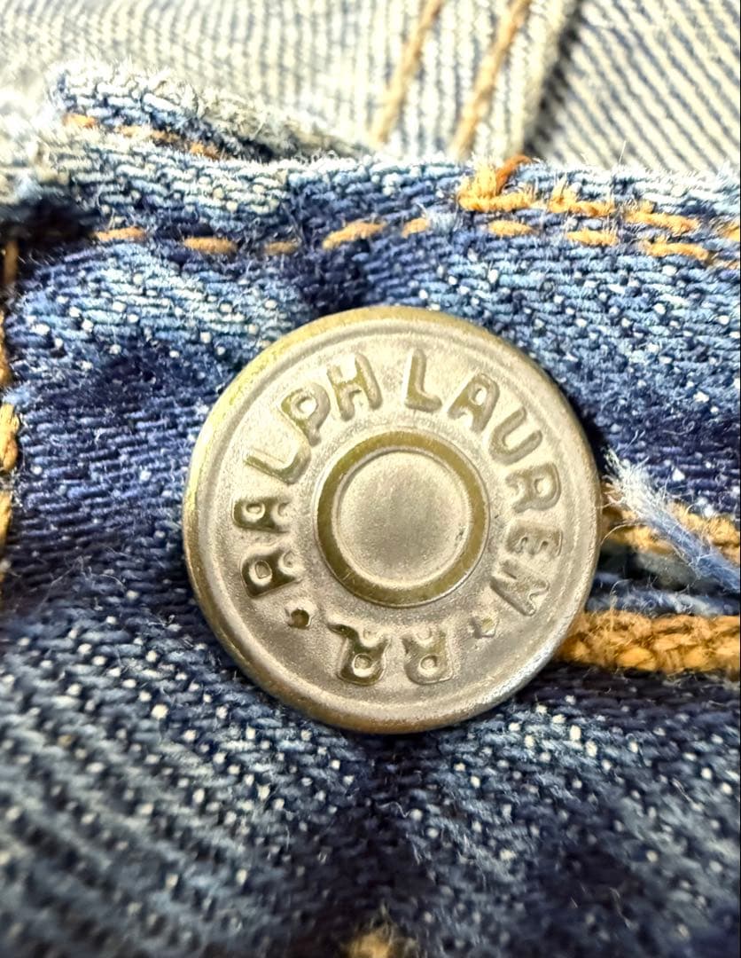 RRL ラルフローレン メンズ ストレートデニムパンツ 32インチ オールド