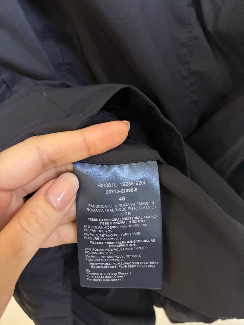HERNO ダウンベスト ネイビー