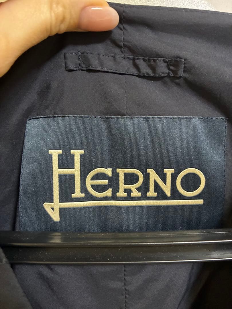 HERNO ダウンベスト ネイビー