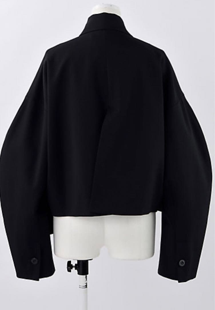 ENFOLDエンフォルド　SOUTIEN-COLLAR SHORT-JACKET