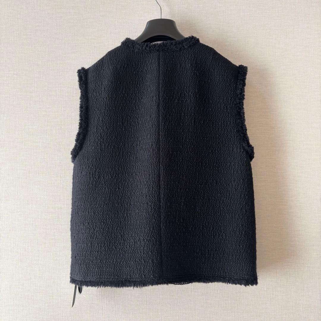 新品✨トゥモローランド ブークレーファンシー クルーネックジレ セレモニー
