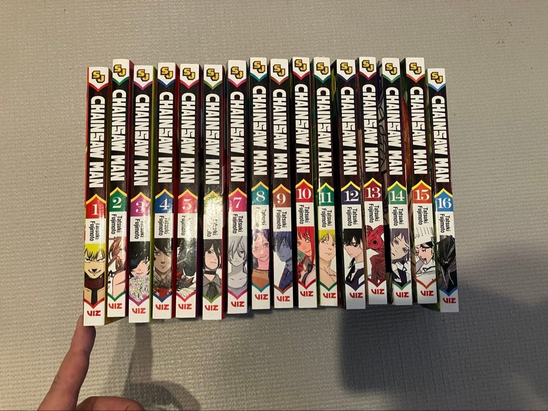 チェーンソーマン　16巻　英語　まとめ売り