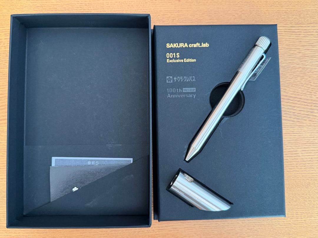 ノリノ　クラフトラボ 001S 100周年記念限定品　シルバー、ゴールド