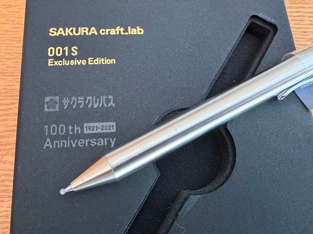 ノリノ　クラフトラボ 001S 100周年記念限定品　シルバー、ゴールド
