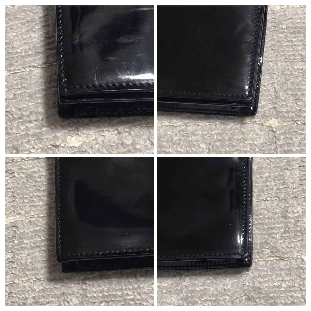 グッチ［パーティバッグ］2way　ハンドバッグ　クラッチ　エナメル　ポーチ