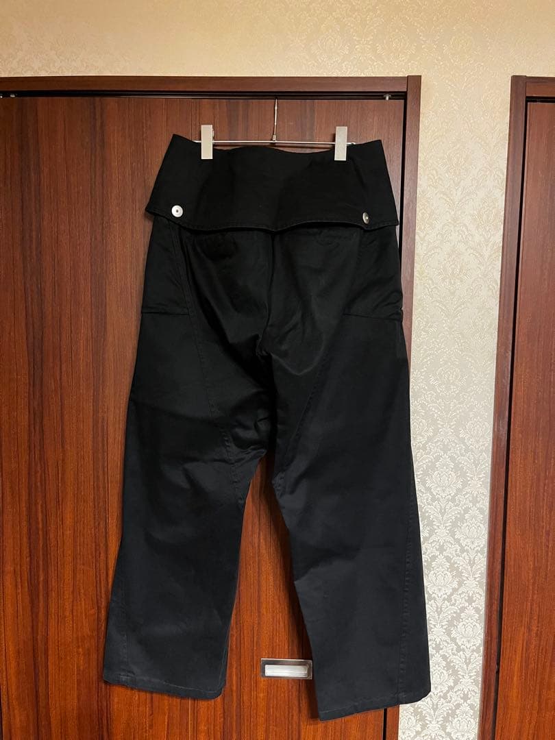 パンツ Omar Afridi Flap Trousers Pure Dyed