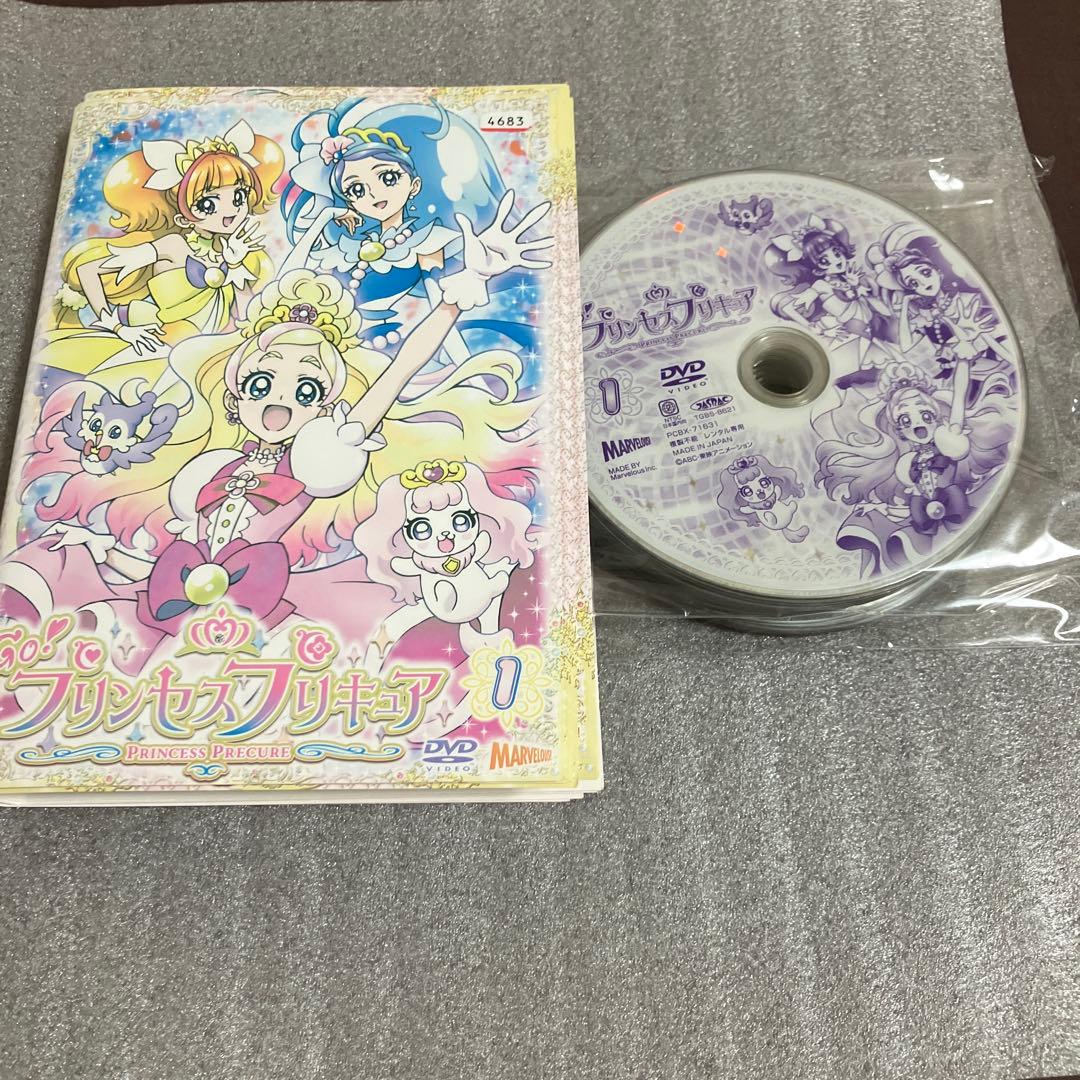 「激安」GO プリンセスプリキュア dvd