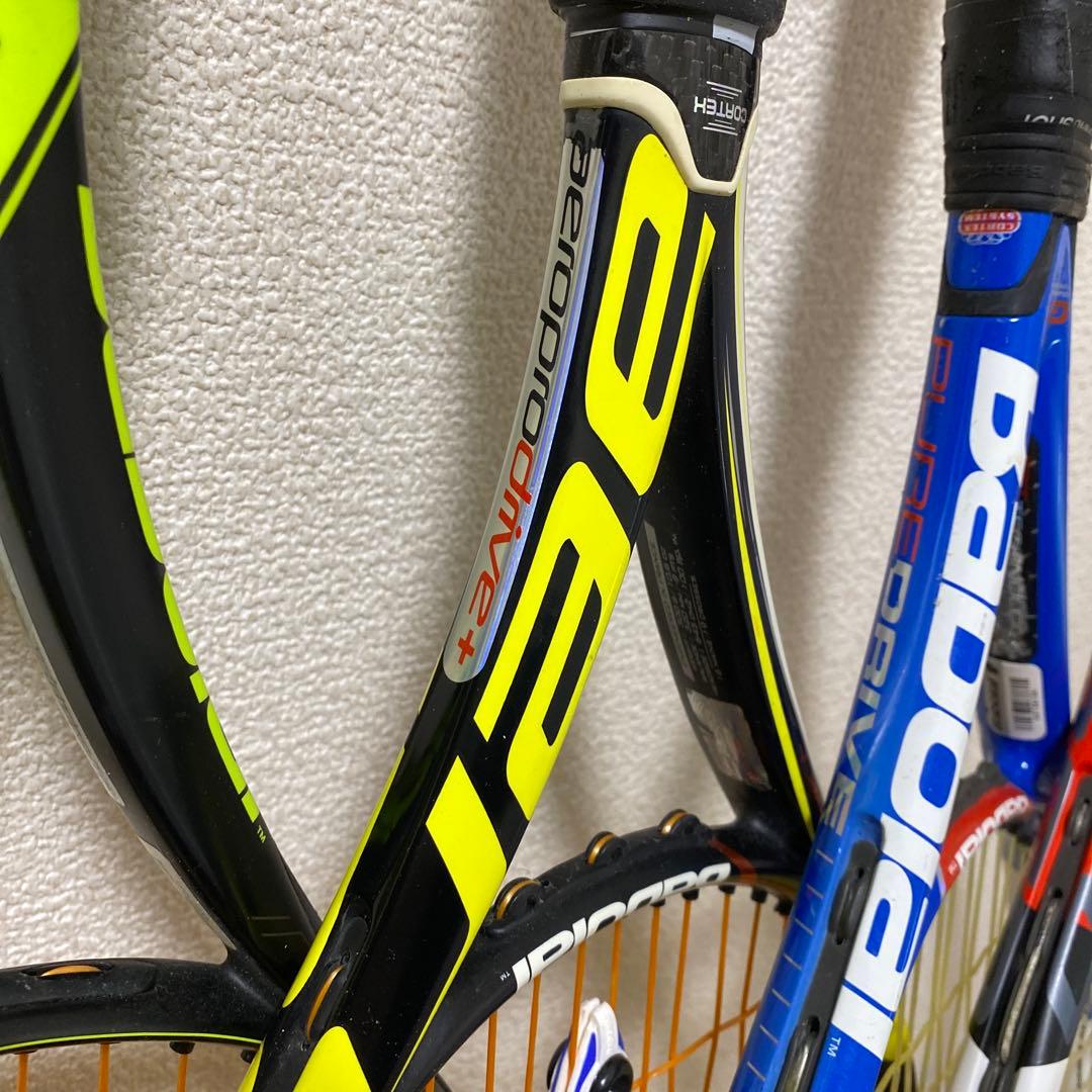 Babolat テニスラケット 4本体 エアロシリーズ