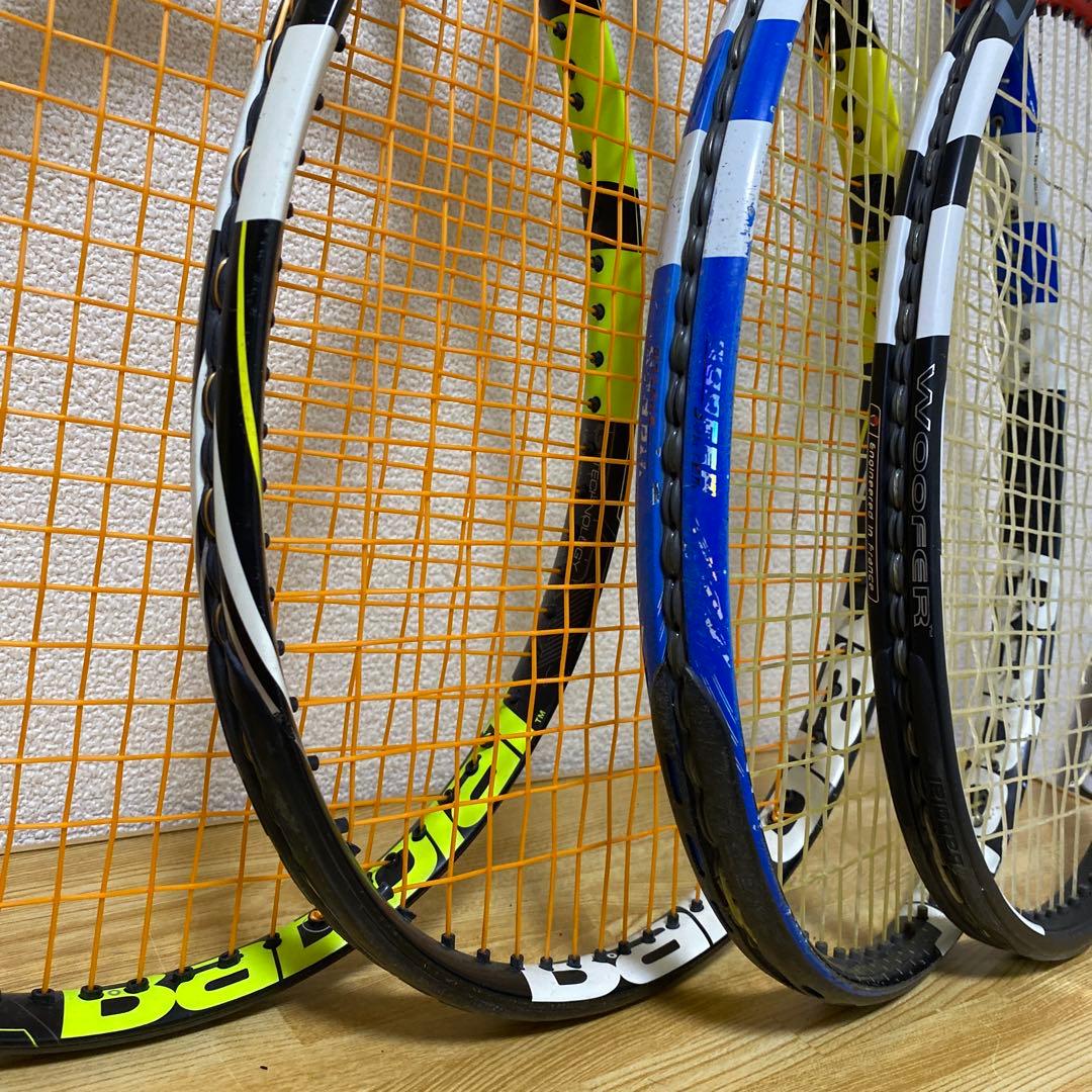 Babolat テニスラケット 4本体 エアロシリーズ