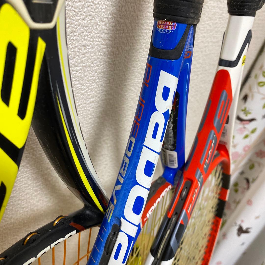 Babolat テニスラケット 4本体 エアロシリーズ