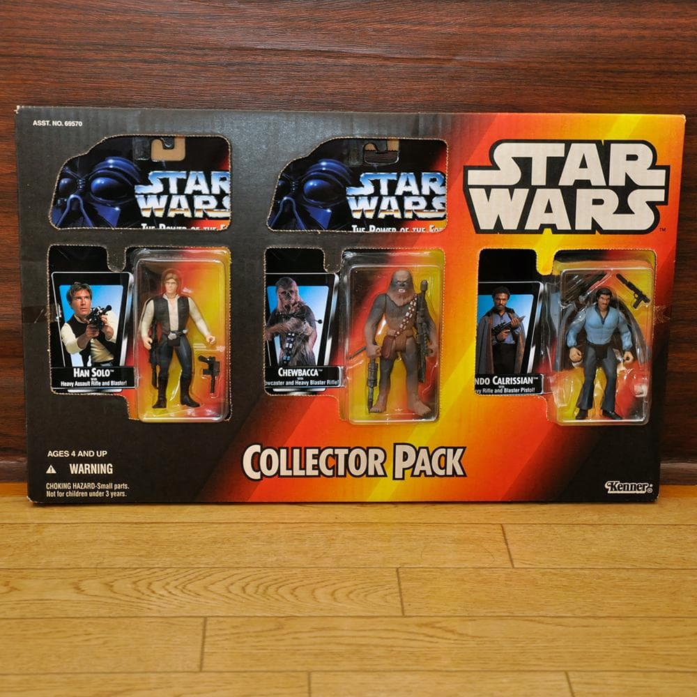 ケナー社 スター・ウォーズ コレクターパック3×3セット ベーシックフィギュア