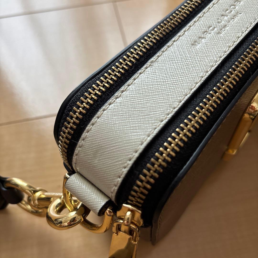 Marc Jacobs ショルダーバッグ ベージュ/ホワイト