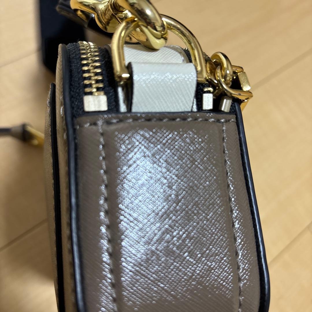 Marc Jacobs ショルダーバッグ ベージュ/ホワイト