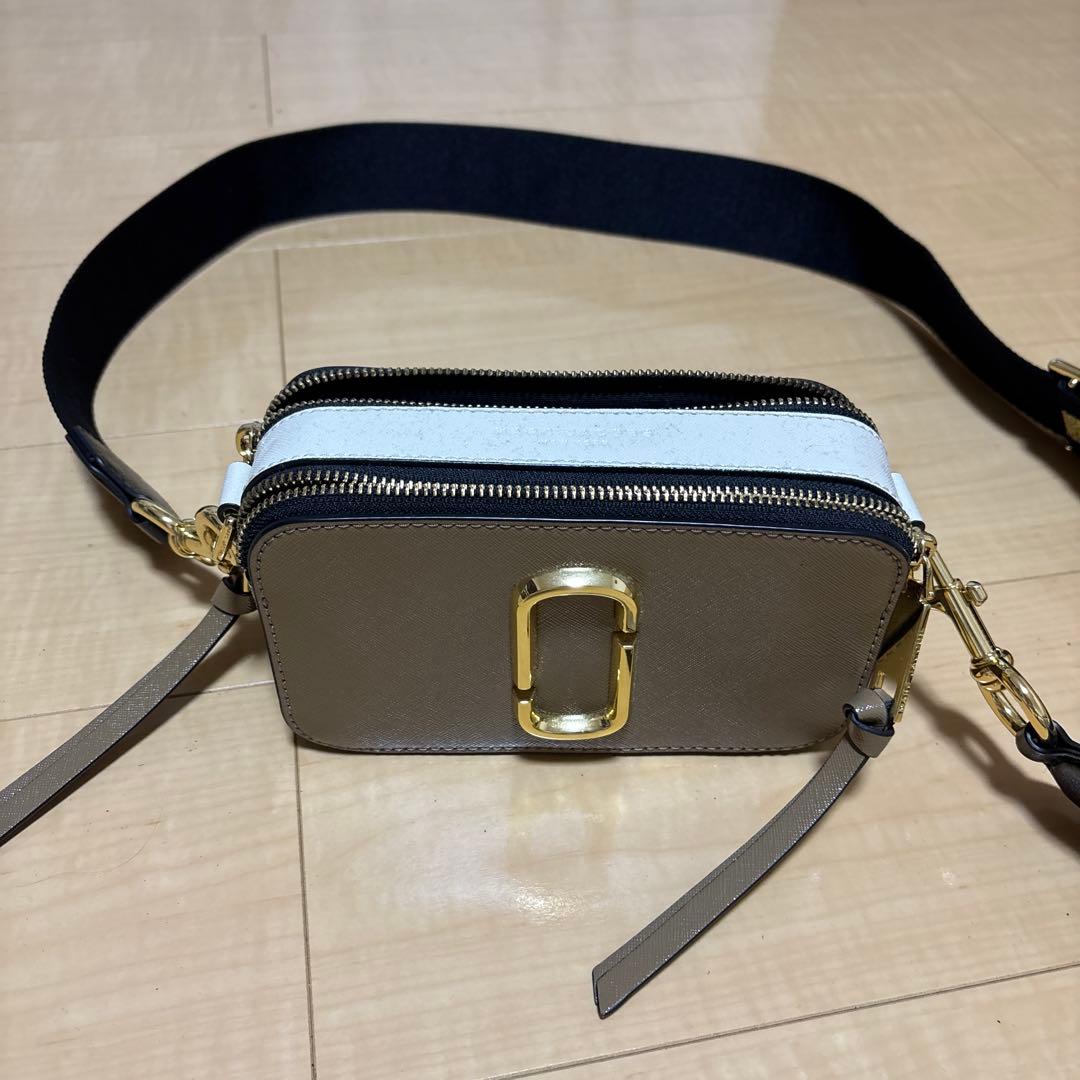 Marc Jacobs ショルダーバッグ ベージュ/ホワイト