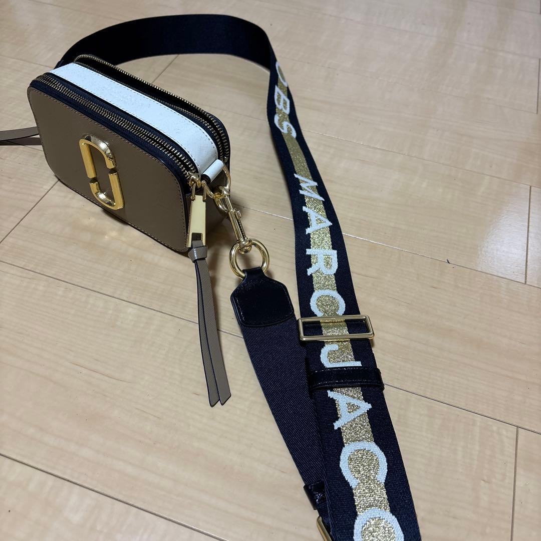 Marc Jacobs ショルダーバッグ ベージュ/ホワイト