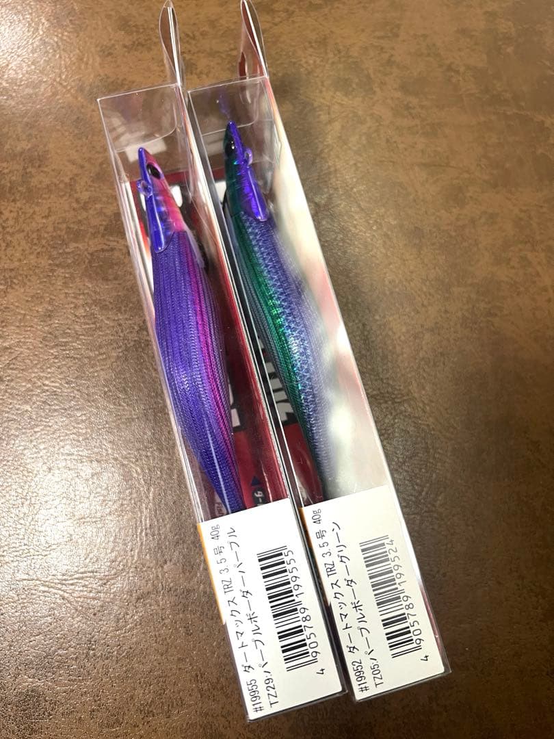 DARTMAX TRZ 40g エギ　2個セット　パープル　3.5号