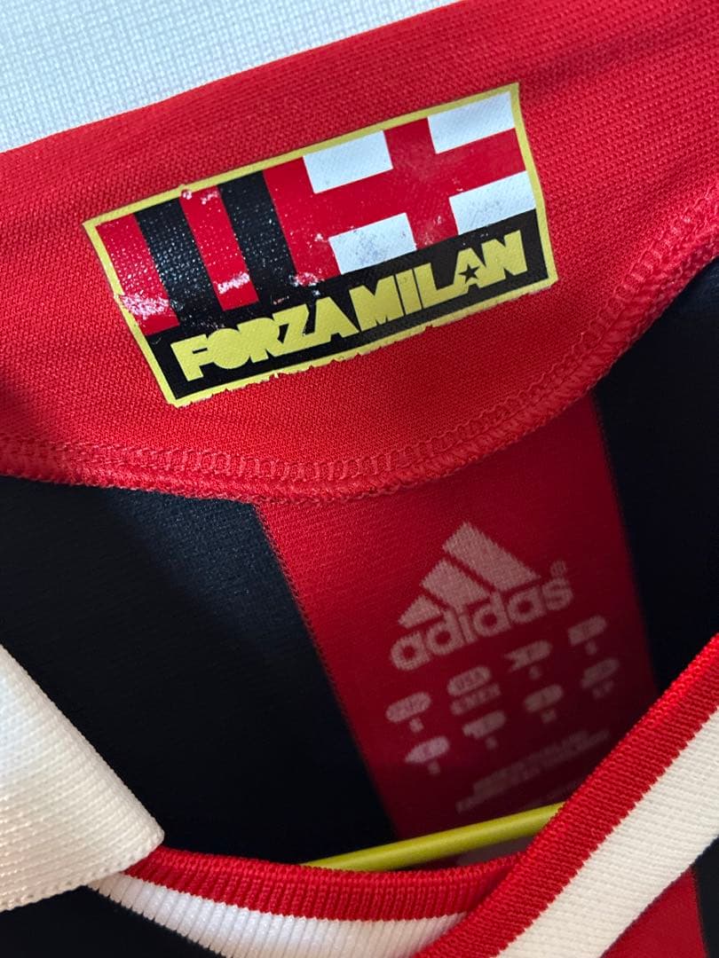 【値下げ中】ACミラン adidas シャツ 赤黒