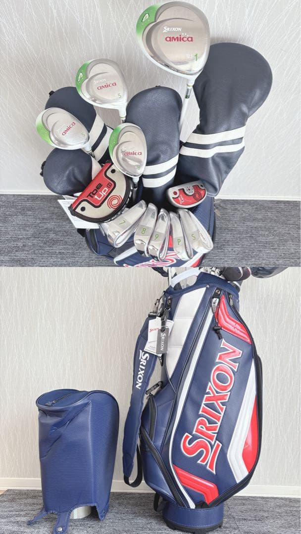 超豪華❗SRIXON/スリクソン 初心者 レディース 優しい 本格派ゴルフセット