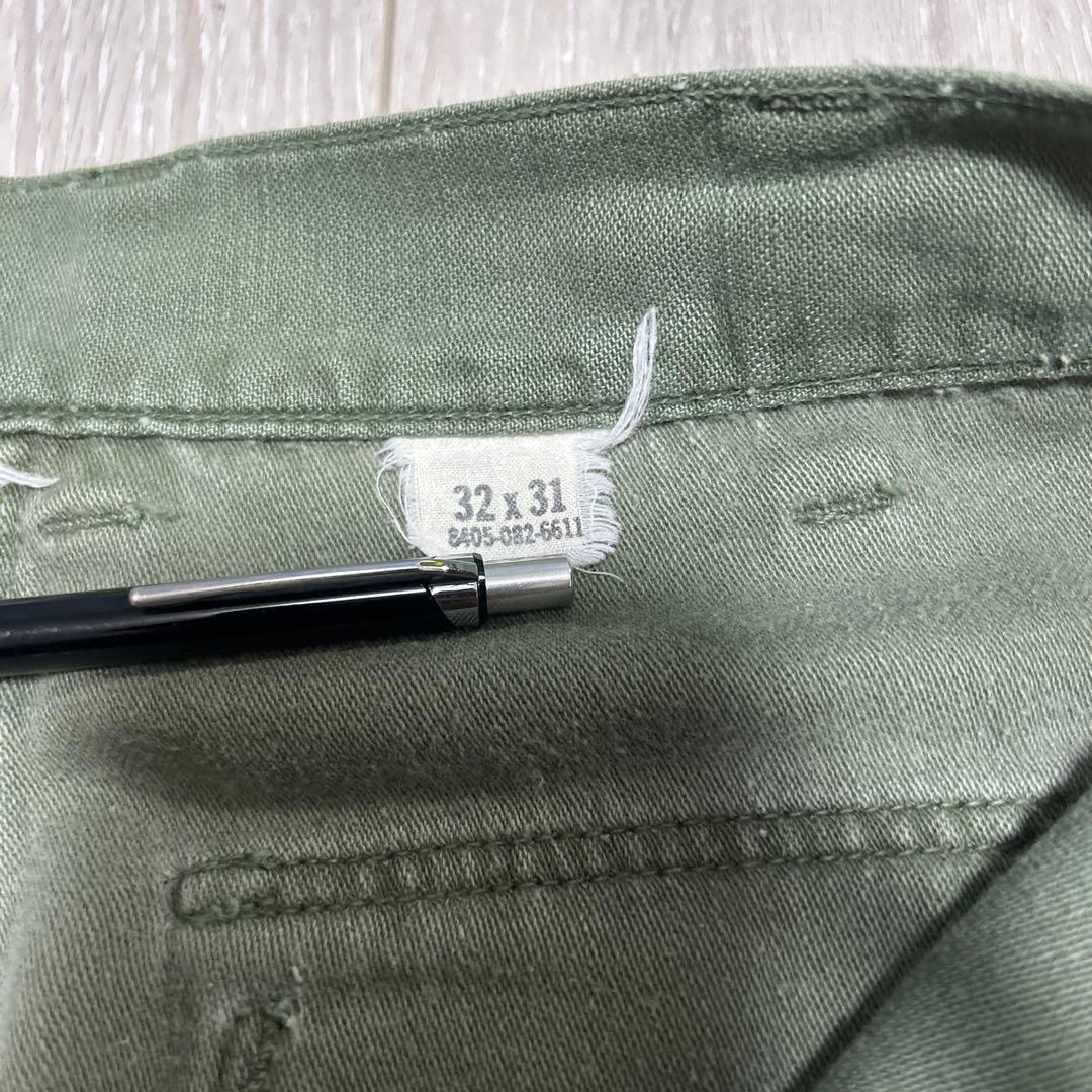 【美品】50s 60s ベイカーパンツ US ARMY　OG-107米軍実物