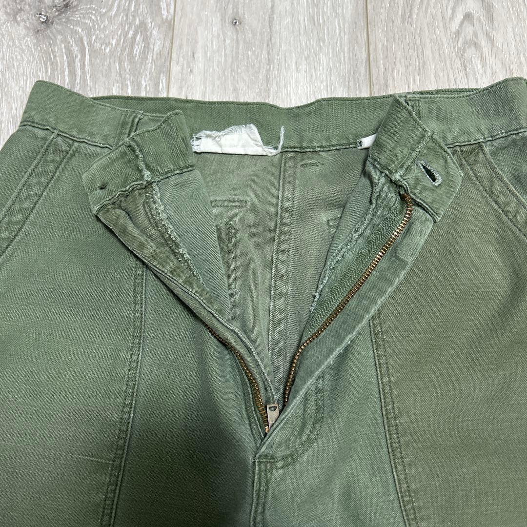 【美品】50s 60s ベイカーパンツ US ARMY　OG-107米軍実物
