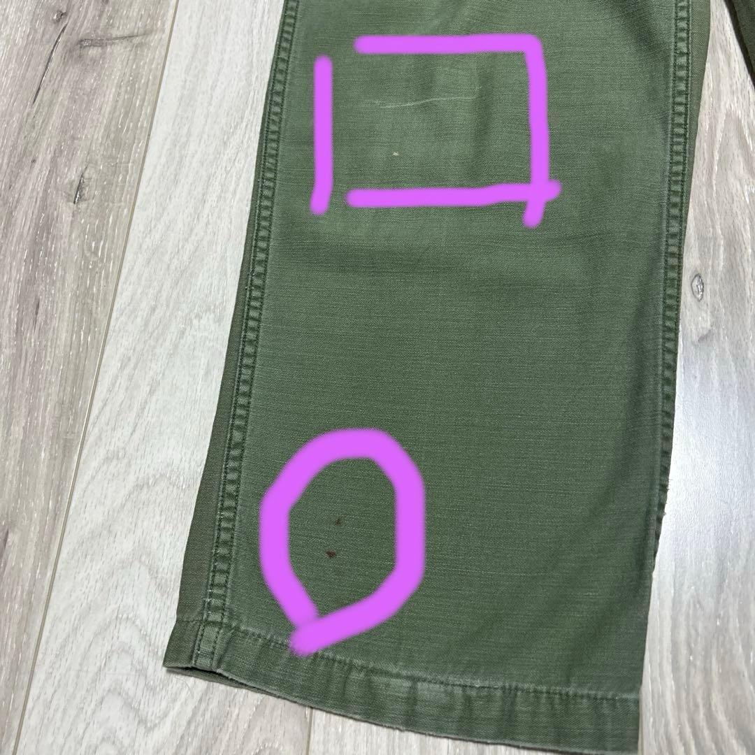 【美品】50s 60s ベイカーパンツ US ARMY　OG-107米軍実物