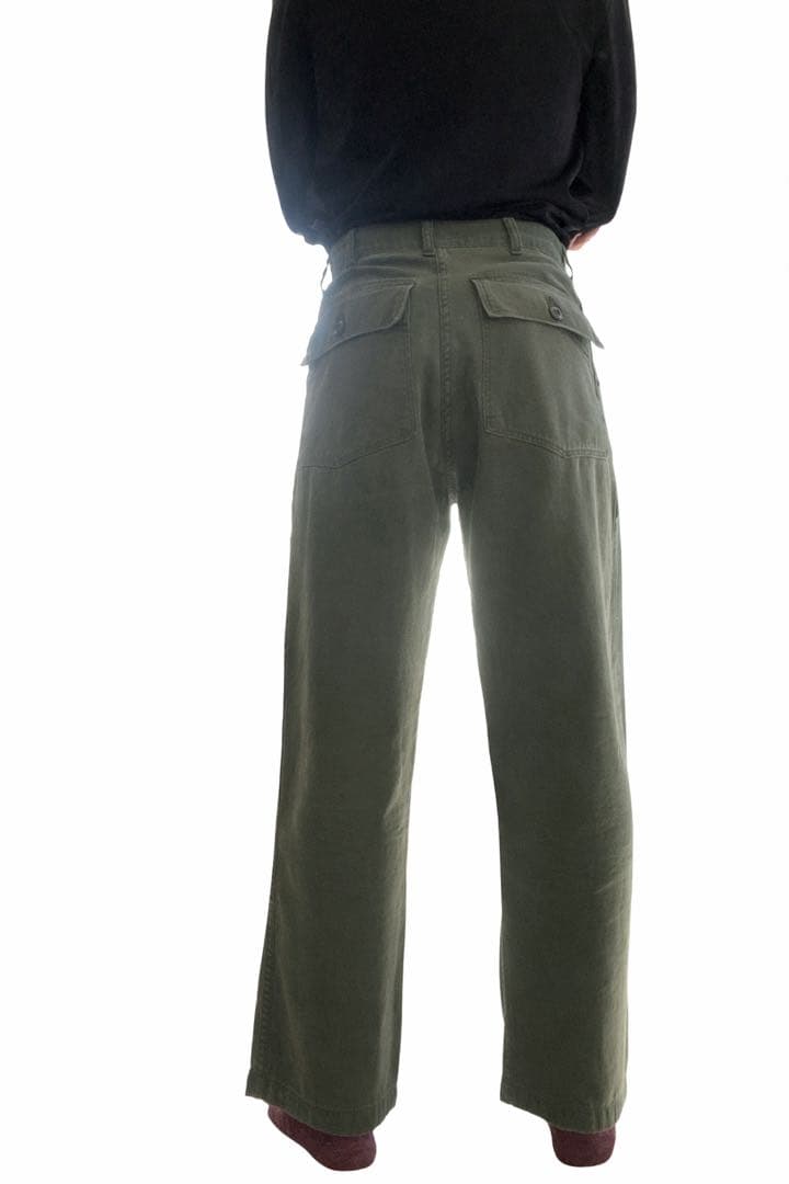 【美品】50s 60s ベイカーパンツ US ARMY　OG-107米軍実物
