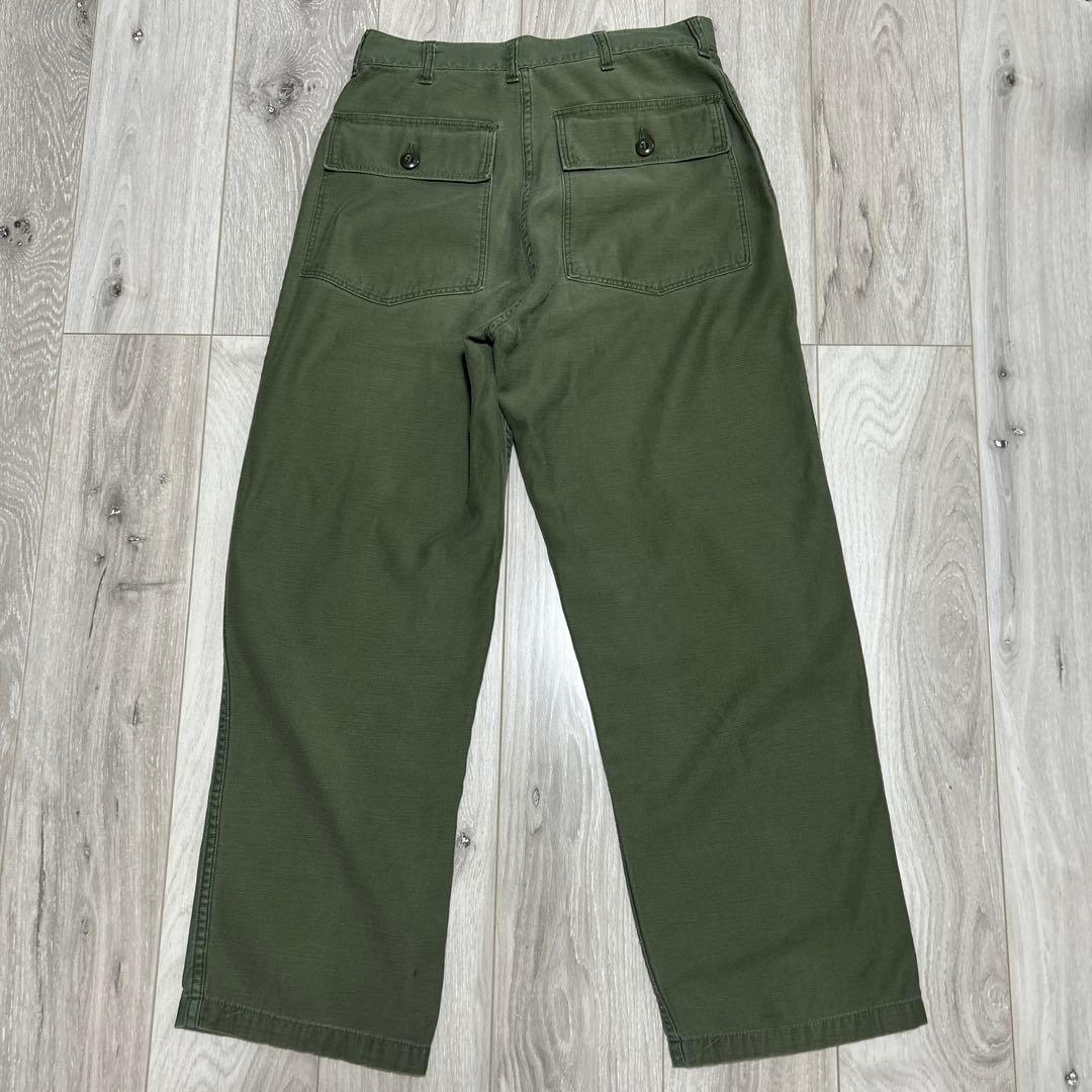 【美品】50s 60s ベイカーパンツ US ARMY　OG-107米軍実物