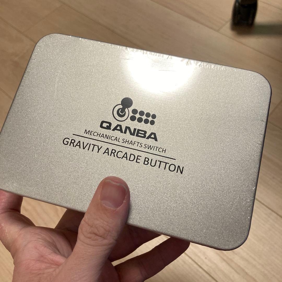 (新品)Qanba Gravity KS　 ハメ込み式押しボタン24mm 12個