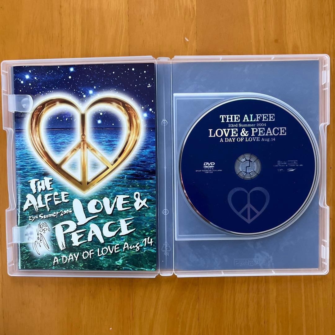 THE ALFEE 23rd Summer 2004 LOVE&PEACEセット