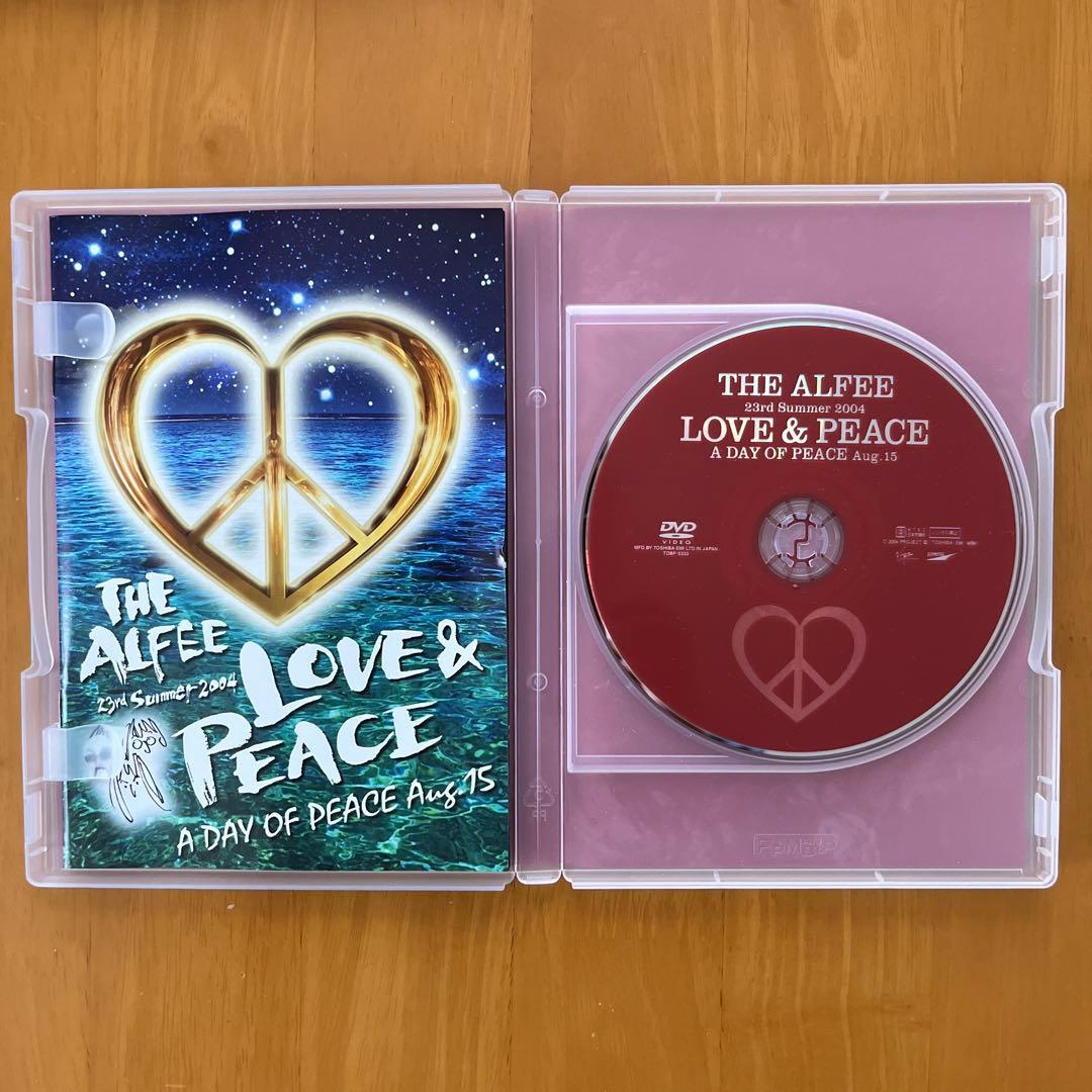 THE ALFEE 23rd Summer 2004 LOVE&PEACEセット