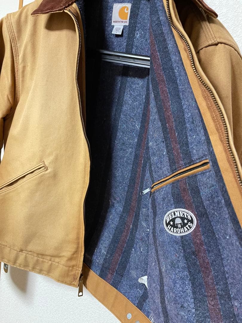 Carhartt デトロイトジャケットL 雰囲気抜群！USA