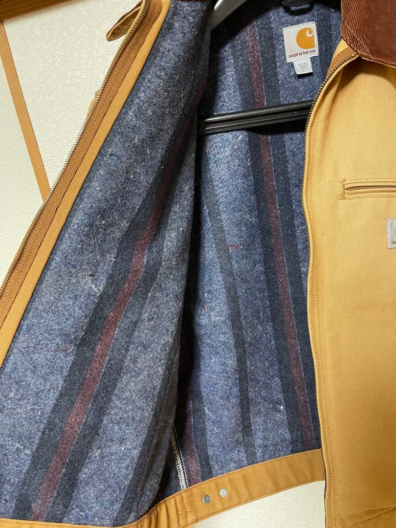 Carhartt デトロイトジャケットL 雰囲気抜群！USA