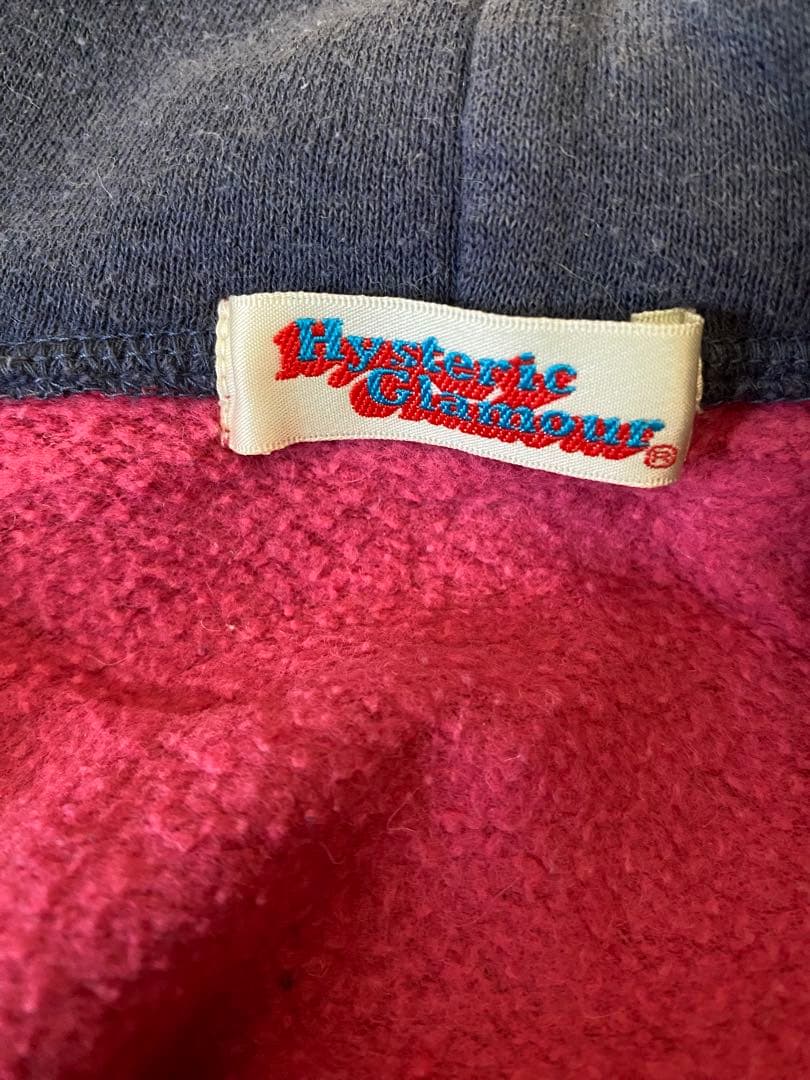 Hysteric Glamour フルジップパーカー　初期タグ90s