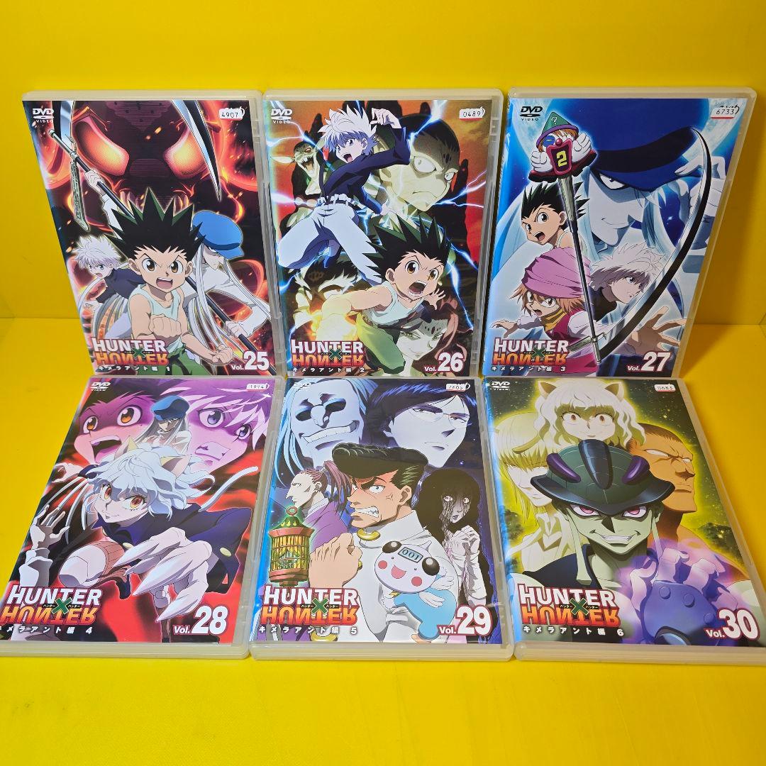 新品ケース交換済み ハンターハンター【DVD】全49巻 + 劇場版 2作品セット