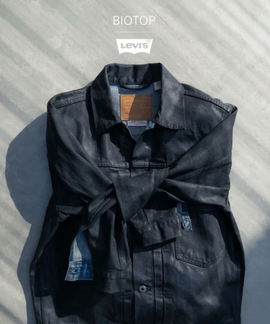 LEVI’S × BIOTOP 26SS Trucker Black サイズM