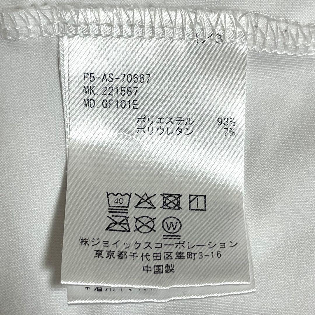 ✨美品✨サイコバニー ゴルフウェア モックネック 長袖 白 胸元ロゴ